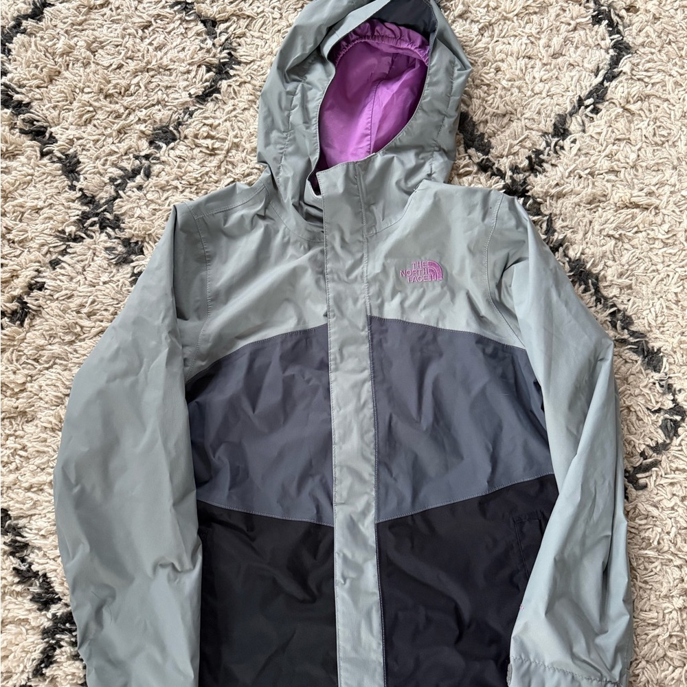 The North Face Purple Mesh Lined Jacket